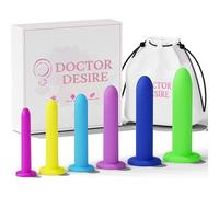 Doctor Desire - Juego de silicona | Sistema de 6 kits | Ejercitador profesional de músculos del suelo pélvico | Ayuda con espasmos y dolor | Fortalece los músculos de Kegel, flexibilidad y control de