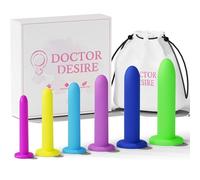 Doctor Desire - Juego de silicona | Sistema de 6 kits | Ejercitador profesional de músculos del suelo pélvico | Ayuda con espasmos y dolor | Fortalece los músculos de Kegel, flexibilidad y control de
