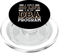 Doctor en Administración de Empresas Doctorado DBA Hombres Mujeres PopSockets PopGrip para MagSafe