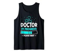 Doctor En Curso Espere por Favor Estudiante De Medicina Camiseta sin Mangas