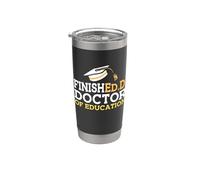 Doctor en Educación Doctorado Graduación 2026 EDD Vaso térmico de acero inoxidable de doble pared