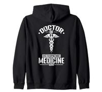 Doctor en Medicina Osteopática Medicina Holística Sudadera con Capucha