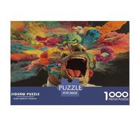 Doctor Extraño Puzzle 1000 Piezas - Estilo arteístico, para Adultos, Rompecabezas Desafiante, para Toda La Familia, 38x26cm/1000pcs
