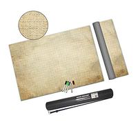 Doctor Frikistein Dungeon Grid Game Mat | IMPRESCINDIBLE Accesorio para Juegos de rol - Batallas - Juegos de Mesa | Compatible con D&D, Pathfinder y Warhammer | Reutilizable, Durable Y PORTÁTIL