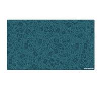 Doctor Frikistein Neoprene Play Mat | Tapete especializado para Juegos de Mesa, Dados y Cartas | 140 x 80 cm | Impermeable, Antideslizante y Enrollable (Gaming (Blue))