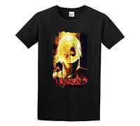 Doctor Li Devil May Cry Men'Sblack Grunge Stare O-Neck 100% Cotton Short Sleeve Unisex T-Shirt, Negro , XXL