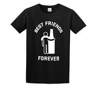 Doctor Li Funny Beer Beer Best Friend Forever Graphic Top Unisex 100% Cotton Short-Sleeve T-Shirts Black XXXL