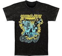 Doctor Li George Clinton & Parliament Funkadelic Unisex 100% Cotton Short-Sleeve T-Shirts Black XXL