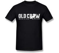Doctor Li Old Crow Medicine Show Band Logo Unisex 100% Cotton Short-Sleeve T-Shirts Black S