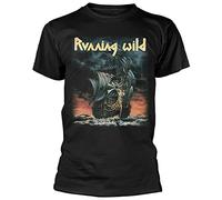 Doctor Li Running Wild Under Jolly Roger Graphic Top Unisex 100% Cotton Short-Sleeve T-Shirts Black S