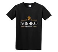 Doctor Li Skinhead Logo Northern Soul Unisex 100% Cotton Short-Sleeve T-Shirts Black XXXL