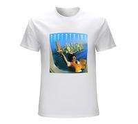 Doctor Li Supertramp Breakfast in America Crew Neck Unisex Short Sleeve T-Shirt White, blanco, XL