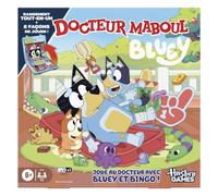 Doctor Maboul Edición Bluey - Juego de Mesa electrónico con maletín de Transporte Todo en uno - 2 Formas de Jugar - 1 Jugador y + - 10 min. - Desde 6 años