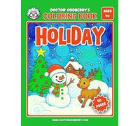 Doctor Oddberry's Coloring Book - Holiday Edition: Merry and Festive Holiday Designs with Nursery Rhymes