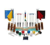 DOCTOR SPORT Croquet Juego - Inglaterra Original Mega Profi - experto oficial en tallas - calidad pesada - Wimbledon Croquet - Juego de jardín de croquet (sin almacenamiento)