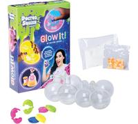 Doctor Squish Paquete de repuestos que brillan en la oscuridad, kit de fabricación de estrujables para bricolaje, crea tus propios juguetes esponjosos con efectos de neón