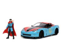 Doctor Strange Chevy Corvette Con Figura Modelo 1:24 JADA TOYS