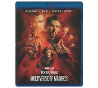 Doctor Strange In The Multiverse Of Madness (2022). Marvel Exclusive [2022 Blu-ray + DVD + Digital Code]. Sleeve.