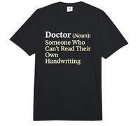 Doctor Sustantivo Alguien Que no Puede Leer su Propia Letra Comfort Colors Adult Heavyweight T-Shirt