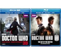 Doctor Who 3-Volume Blu-ray 3D + Blu-ray + DVD Collection: Dark Water / Death in Heaven / The Day of the Doctor (50th Anniversary Special)
