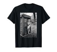 Doctor Who Colin Baker Actor En Tardis 1984 Camiseta