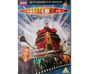 Doctor Who Dvd Files #27 - Series 4 Episodes 11 & 12 - Turn Left & The Stolen Earth Part 1 of 2