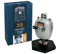 DOCTOR WHO Eaglemoss - Figura de robot servo a escala 1:21 pintada a mano, figura de coleccionista en caja, modelo #212