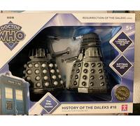 Doctor Who History of the Daleks 18 Rescurrection of the Daleks - Juego de figuras