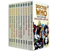 Doctor Who: Target Collection 10 Books Set (The Pirate Planet, City of Death, Crimson Horror, Day of the Doctor, Dalek, Fires of Pompeii, Rose, Eaters of Light, Witchfinders, Christmas Invasion)