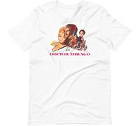 Doctor Zhivago Movie Film Graphic tee Shirt Short-Sleeve Unisex T-Shirt White 3XL