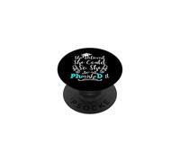 Doctorado Graduación Phinished It She Believed 2026 Doctorado PopSockets PopGrip Adhesivo