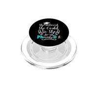 Doctorado Graduación Phinished It She Believed 2026 Doctorado PopSockets PopGrip para MagSafe