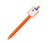 Doctore - Bolígrafo de gel retráctil de 0,5 mm con punta de 0,5 mm, de secado rápido, para escribir, diario, escuela, oficina, suministros de dibujos animados