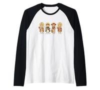 Doctores de la Iglesia Santos Católicos Niños Fe Santa Camiseta Manga Raglan
