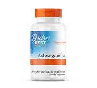 Doctor's Best, Ashwagandha con Sensoril®, 125mg, 60 Cápsulas veganas, Testado en Laboratorio, Sin Gluten, Sin Soja, Vegetariano, No GMO