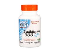 Doctor's Best Benfotiamine con BenfoPure 300 mg, 60 cápsulas vegetarianas