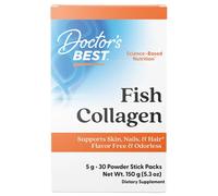 Doctor's Best Colágeno de Pescado con Naticol - 30 sobres x 5 g