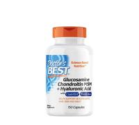 Doctors Best - Glucosamina Condroitina MSM + Ácido Hialurónico - 150 cápsulas
