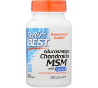 Doctor's Best Glucosamina Condroitina Msm Con Optimsm, 120 Cápsulas