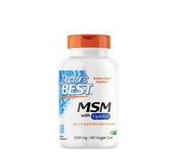 Doctors Best - MSM con OptiMSM Vegano, 1000mg - 180 cápsulas vegetales