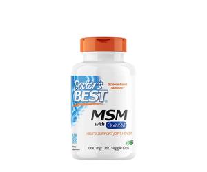 Doctors Best - MSM with OptiMSM Vegan, 1000mg - 180 vcaps
