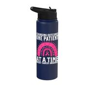 Doctors Nurses Breast Cancer Awareness Support Gifts Medical Stainless Steel Insulated Water Bottle