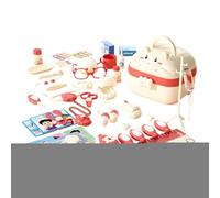 doctorsetde niños | Finge doctor setpara niños con diseño de maleta: juegos de rol, juegos pediátricos, juegos de doctor, fingir, multifuncional, iluminación y sonido para fingir