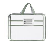 Document Bag - Mesh File Bag, Zipper Pouch with Handle for Organizing Documents, Stationery, Exams, Office's Supplies, Portable for Students, Teachers, School, Home, Classroom, Travel, 12.80×9.25inch