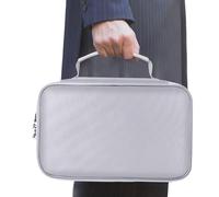 Document Safe Box Fireproof Waterproof - Liquid Silicone Glass Fiber 23x14x10cm | File Box, Fireproof Organizer | Large Waterproof Document Boxs With Lock For Important Files, Passports, Certificates,