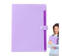 Document Sorter - A4 File Storage, Desk Folder Holder for Office Work, Portable Paper Organizer with 7 Pockets, Study Essen tials, Record Binder for Home School and Youth Boys Girls Men Women