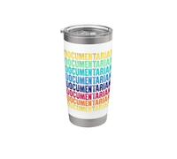 Documental - Colorido Vaso térmico de acero inoxidable de doble pared