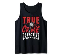 Documental sobre asesinatos de True Crime Detective Couch Camiseta sin Mangas