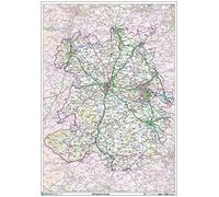 Documento de mapa del condado de Shropshire