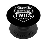 Documento Todo Dos Veces mentalidad de Control de procesos PopSockets PopGrip Adhesivo